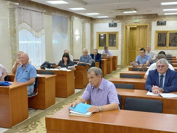 Заседание общественного совета при региональном министерстве природных ресурсов