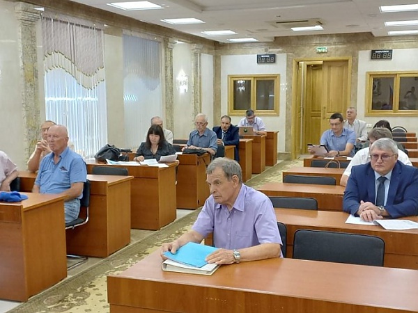 Заседание общественного совета при региональном министерстве природных ресурсов
