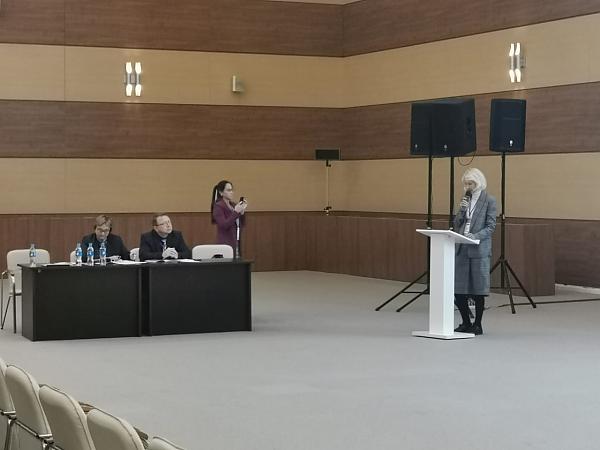 Выступление научного сотрудника 
Института горного дела Т.Г. Конаревой