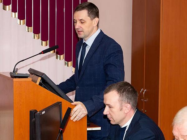 Выступление ректора КнАГУ, доктора технических наук, профессора Э.А. Дмитриева