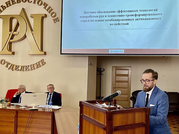 Выступление кандидата технических наук 
К.В. Прохорова